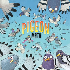Cover to the book Pigeon Math