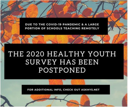 healthy youth survey postponed
