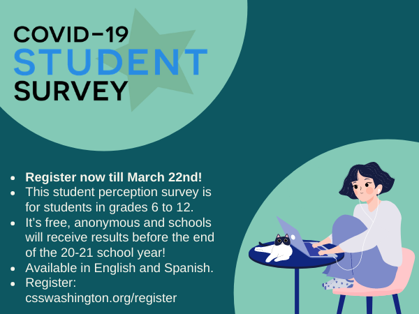 Covid 19 Student Survey graphic