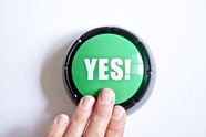 Green Yes button
