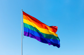 Pride rainbow flag