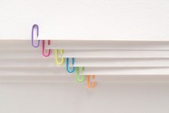 Paper clips on paper