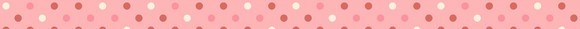 Pink and White Polka dots