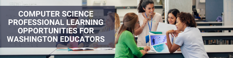 computer science professional learning banner