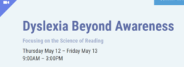 Dyslexia Beyond Awareness Summit graphic