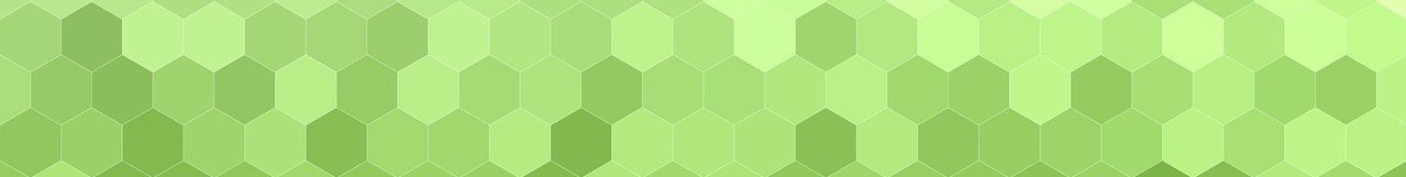 Green hexagons