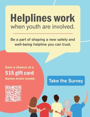 Helplines Work: Take the Survey