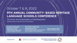 AnnualCommunity-BasedHeritageLanguageSchoolsConference