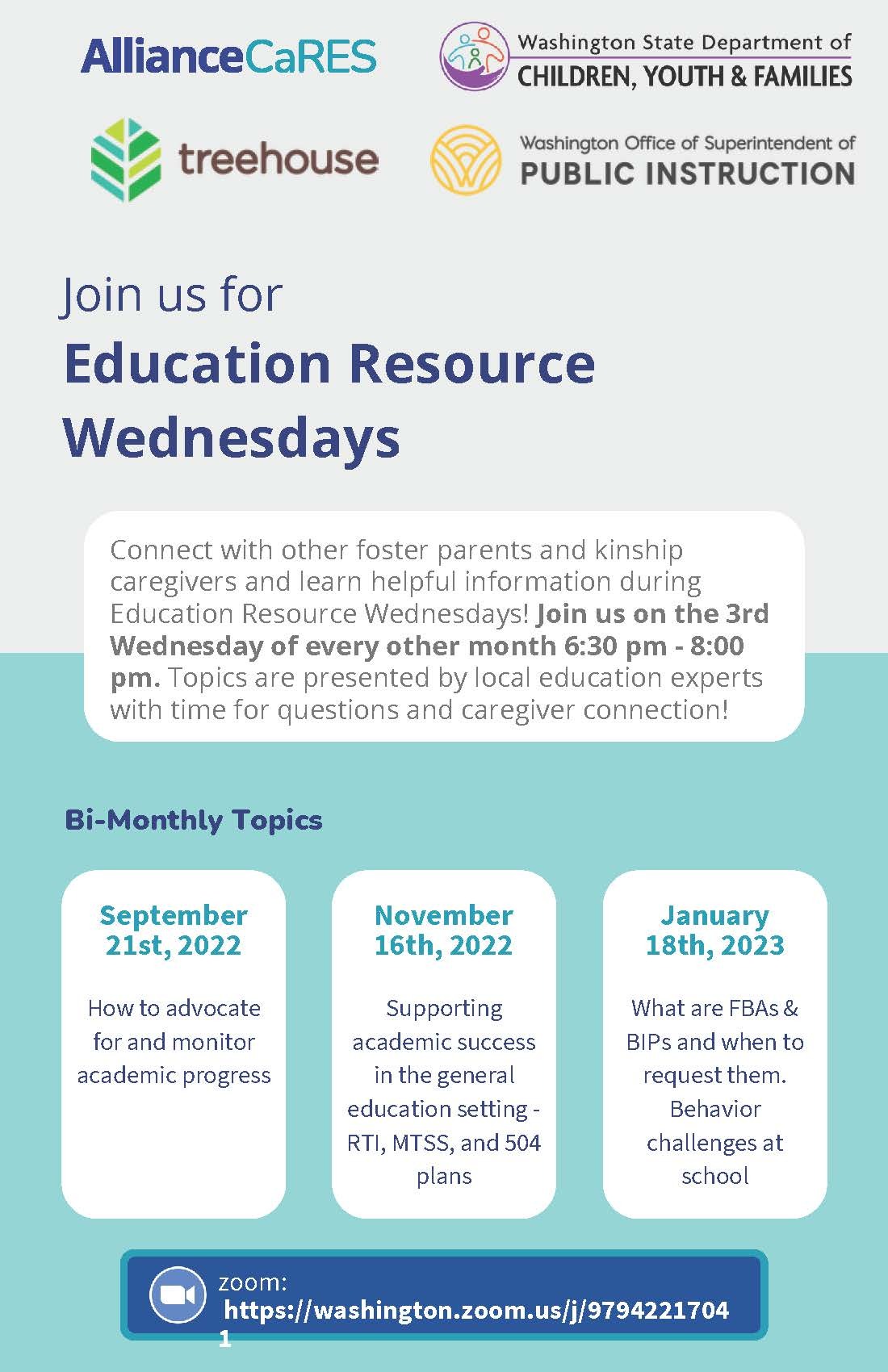 Education Resource Wednesdays