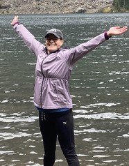 Crystal Moore standing