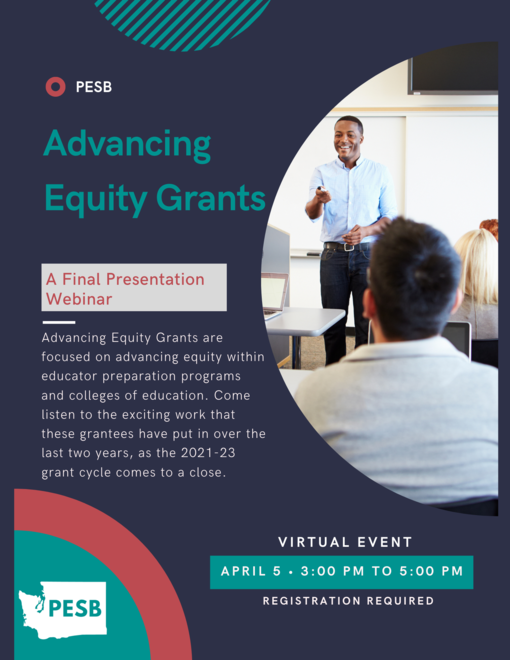 Final Presentations for Advancing Equity Grants