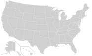 USA Map Outline