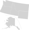 Northwest Region Map