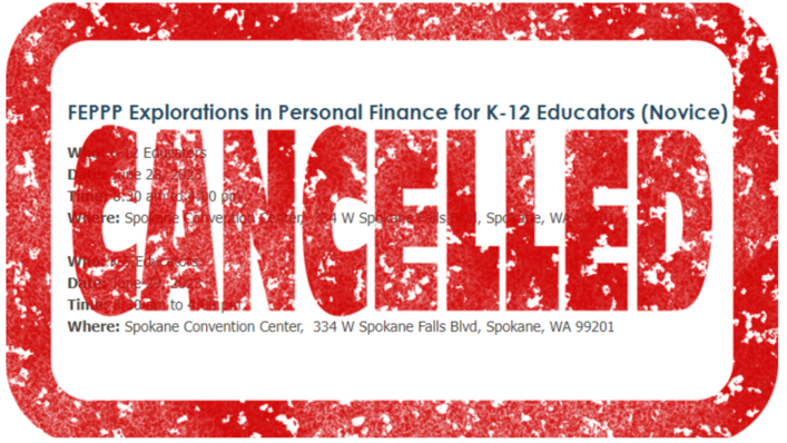 Cancelled Novice Training