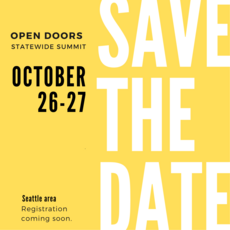Open Doors Save The Date Icon