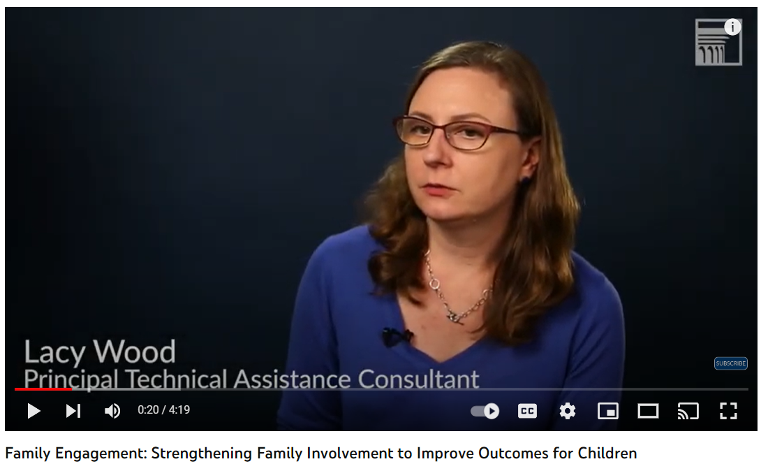 Family Engagement YouTube video