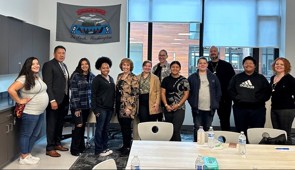 Quileute School Visit Group Shot