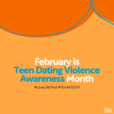 Teen Dating Violence Awareness Month Logo