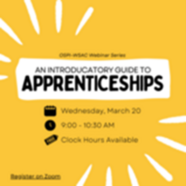 apprenticeship webinar flyer 