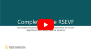 RSEVF Tutorial