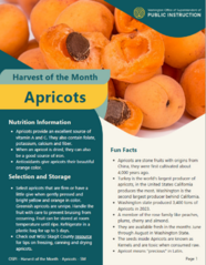 apricots harvest of the month