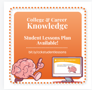 College and Career Knowledge Lesson Plans