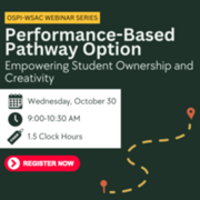 October 30 OSPI-WSAC Webinar