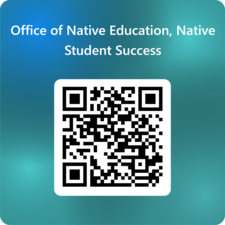 Native Student Success QR code