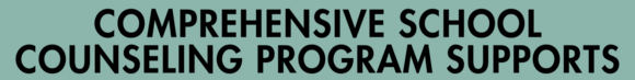 Comprehensive School Counseling Program Supports
