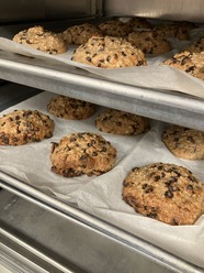 chocolate cherry cookie