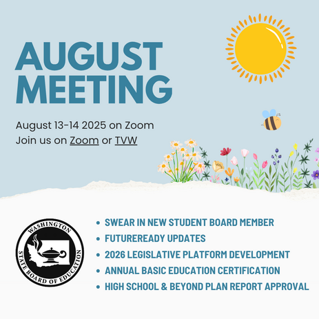 August 2025 Meeting Graphic