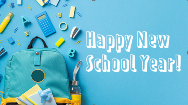 Happy New School Year Happy new School Year
