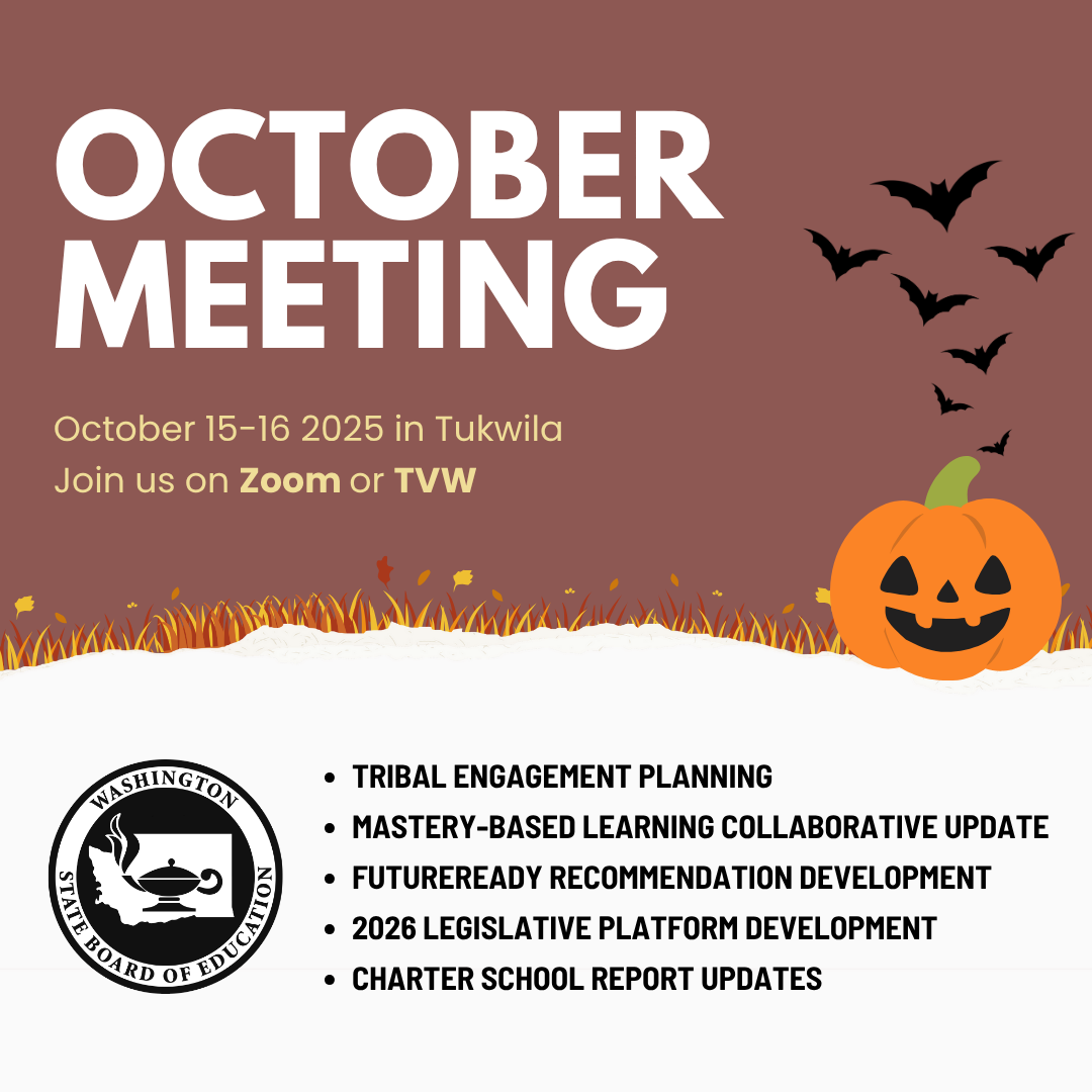 October Board Meeting Cover Photo