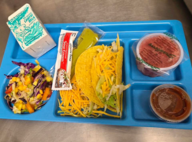 mango salsa and tacos