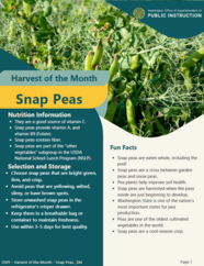 hom snap peas school meals