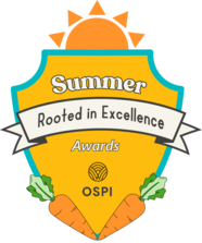 summer RIE badge