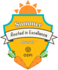 summer RIE badge