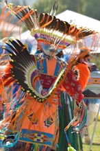 Pow Wow dancer