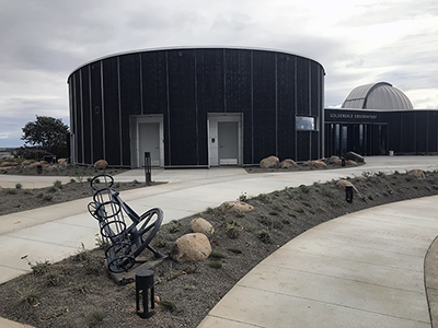 Goldendale Observatory - new building with dome