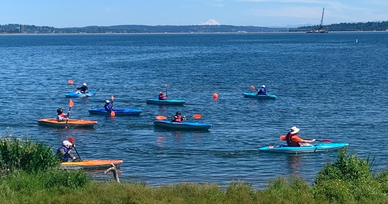 Paddle Safe Course on the Water