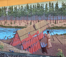 New murals at Spokane House