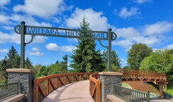 Littel Bridge Willapa Hills Trail