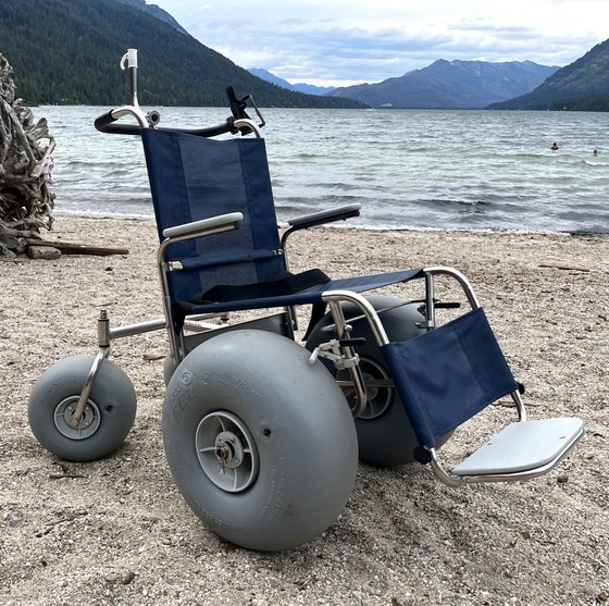 Fixed Frame beach wheelchair