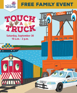 0923 Pier Side Lead Image: Touch a Truck Poster