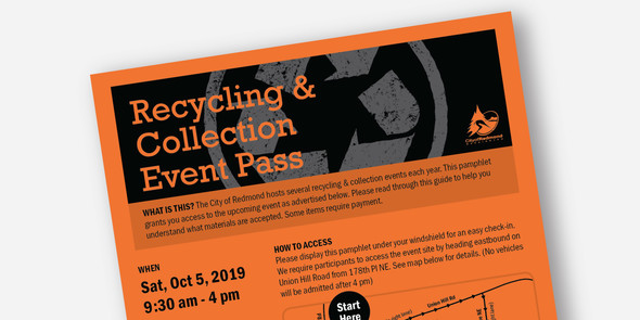 Fall Recycling brochure