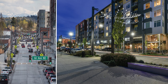 Cleveland Street in Downtown Redmond