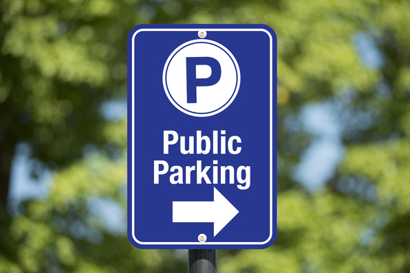 Public Parking sign