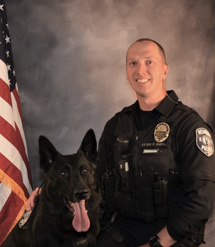 Officer Smith and K-9 Remy