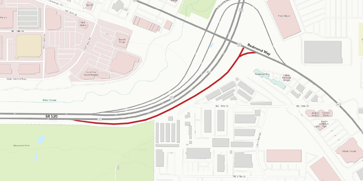 SR 520 Ramp Closure