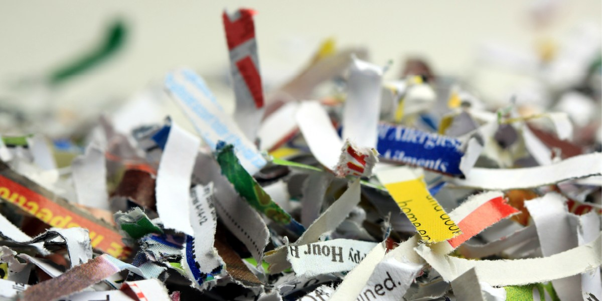 Shredding Event